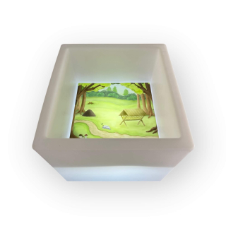 Les - Podložka na světelný stůl KOSTKA